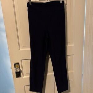 Elegant Navy Ankle Pants